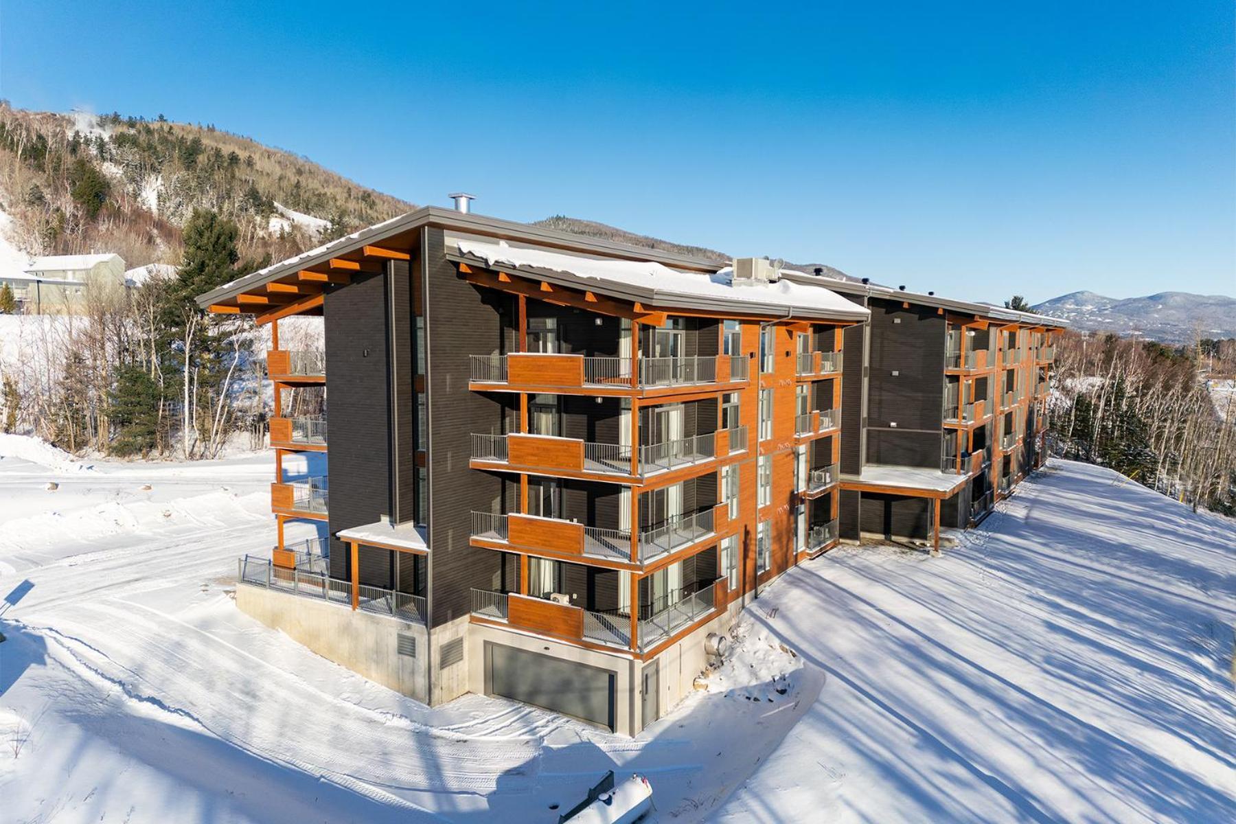 Les Appartements Du Massif De Charlevoix プティット・リヴィエール・サン・フランソワ エクステリア 写真
