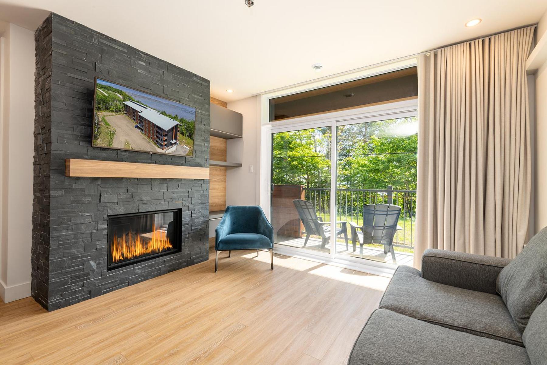 Les Appartements Du Massif De Charlevoix プティット・リヴィエール・サン・フランソワ 部屋 写真