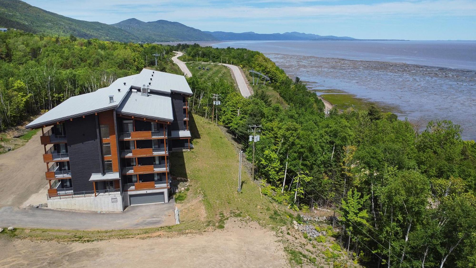 Les Appartements Du Massif De Charlevoix プティット・リヴィエール・サン・フランソワ エクステリア 写真