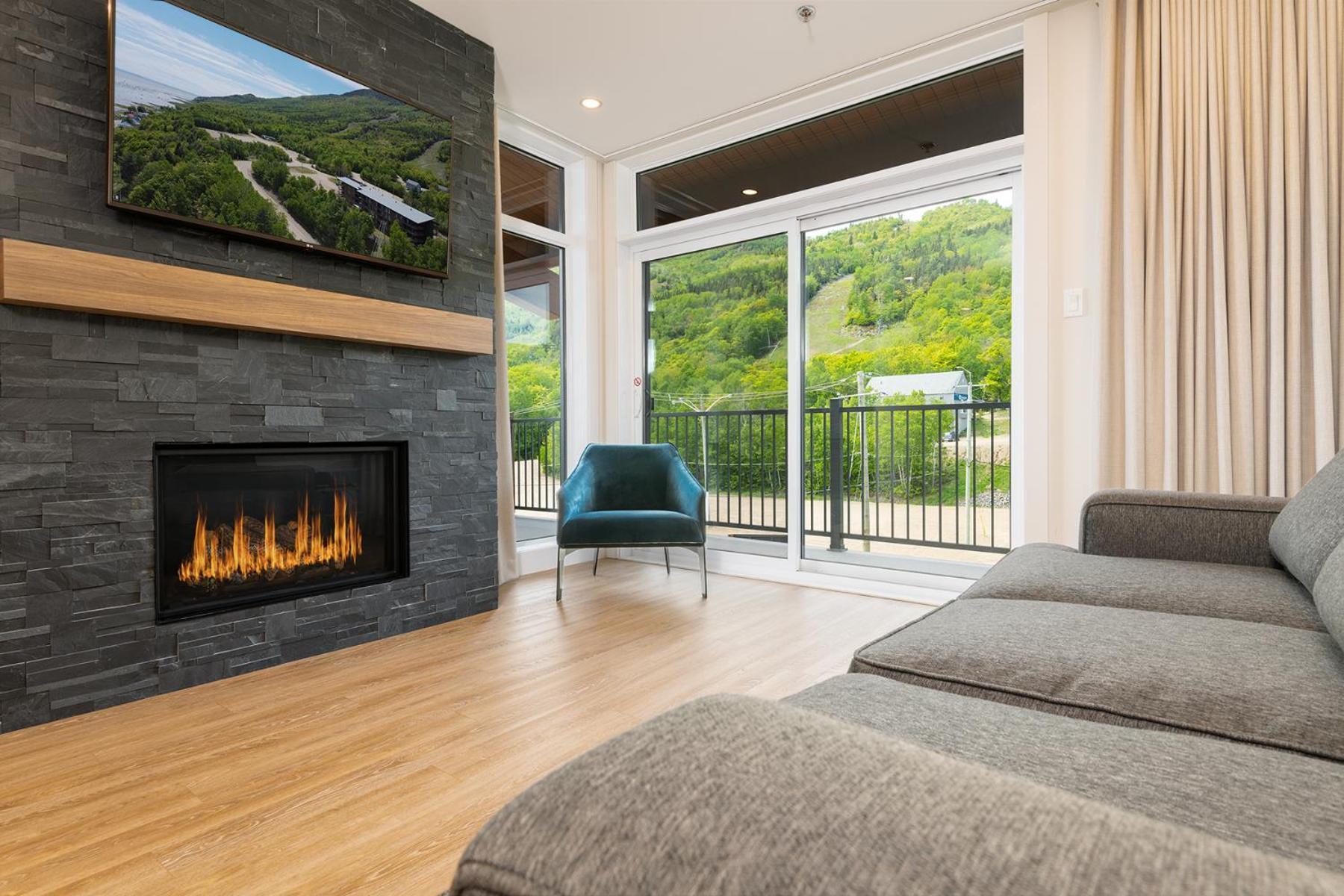 Les Appartements Du Massif De Charlevoix プティット・リヴィエール・サン・フランソワ エクステリア 写真